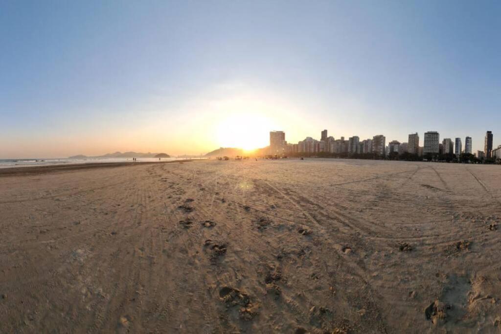Apartamento Vista Mar Santos Exterior foto